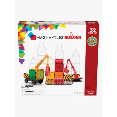 Abbildung von MagnaTiles Builder Baukasten 32 Teile