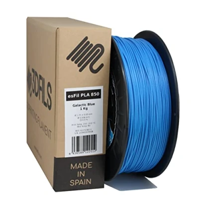 Abbildung von 3DFILS Glitzerndes Filament für 3D Druck PLA MAX: 1,75 mm, 1 kg, Galactic Blue