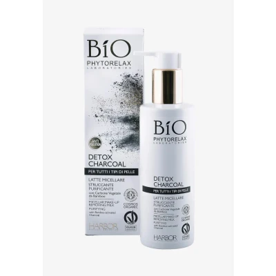 Abbildung von Phytorelax Detox Charcoal Vegan &amp; Organic Purifying Micellar Makeup Remover Makeupentferner, Größe: 200 ml,