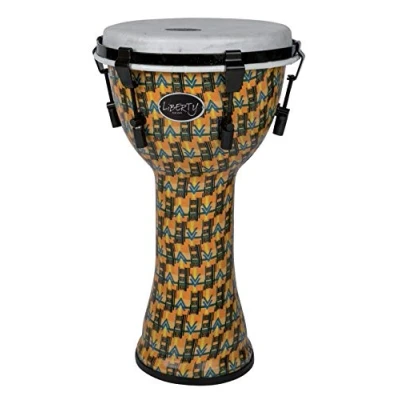 Abbildung von Gewa LS829102 Djembé Liberty Series Mechanically Tuned 14 Zoll Abstract Kente