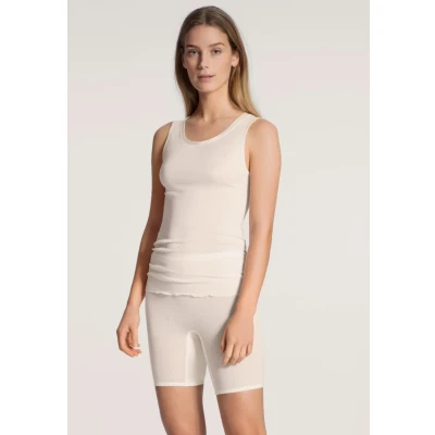 Abbildung von Calida OHNE ARM Nachtwäsche Shirt, Damen, Größe: Small, Light ivory