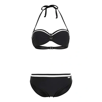 Abbildung von Lascana Bikini, Damen, Größe: 40xE, Black