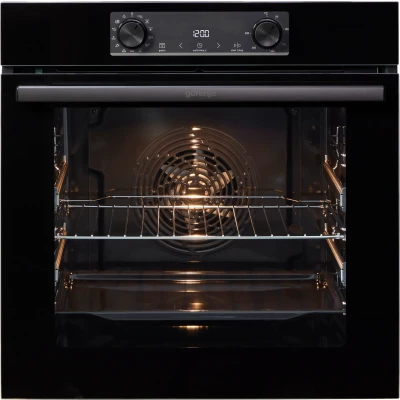 Abbildung von GORENJE Backofen &quot;BPS6737E09BGOT&quot;, BPS6737E09BGOT, mit 2 fach Teleskopauszug, Pyrolyse Selbstreinigung, ExtraSteam