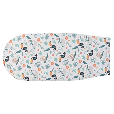 Abbildung von ULLENBOOM ® Einlage für Babynestchen 35 x 75 cm Dschungel (Made in EU) bequeme Polsterung das (Cocoon), aus Baumwolle &amp; Polyester, bis 30 C waschbar