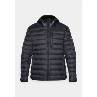 Abbildung von Champion Icons Light Hooded Jacket Winterjacke, Herren, Größe: XL, Black