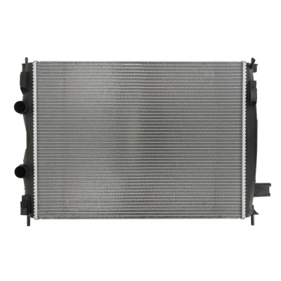 Abbildung von VALEO 735380 Kühler, Motorkühlung Aluminium 590 452 34 Kühlrippen gelötet NISSAN: Qashqai / Qashqai+2 I