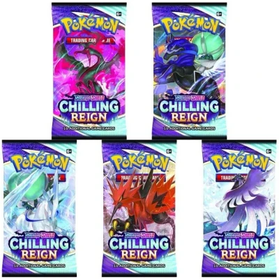 Abbildung von Pokemon TCG Schwert &amp; Schild, Schaurige Herrschaft, Boosterpack (in englischer Sprache)