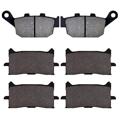Abbildung von For Honda CB 650 R (Non ABS/ABS) 2019 2020, CBR RA ABS 2020 Motorrad vorne hinten Bremsbeläge Organic Disc CB650R CB650 CBR650RA CBR650