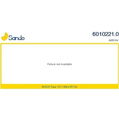 Abbildung von Sando 6010221.0 Anlasser