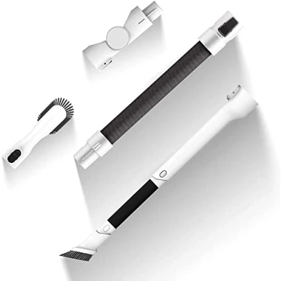 Abbildung von Tineco Staubsauger Accessories KIT: Biegsamer Verlängerungsschlauch, Weiche Staubbürste, Mehrwinkel faltbares Rohr, Flexible lange Fugendüse für A30S, A50S Plus, Station 5 A11 Series, S15 Series