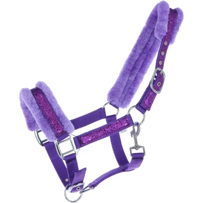 Abbildung von HB Halfter Glamour Violett Warmblut
