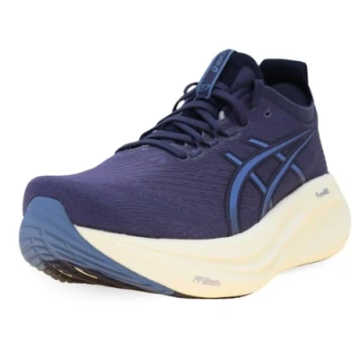 Abbildung von Asics Gelnimbus 27 Laufschuh Straße, Herren, Größe: 42, Indigo fog/denim blue Schuhe