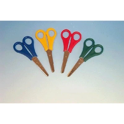 Abbildung von Wedo Bastelschere spitz 13 cm farbig sortiert