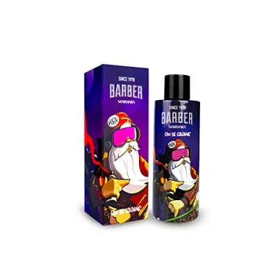 Abbildung von barber MARMARA X MAS Limited Edition Eau de Cologne 500ml Herren Duftwasser Glasflasche Geschenkverpackung Parfüm Aftershave Men 8% Duftöl Zimt &amp; Vanille
