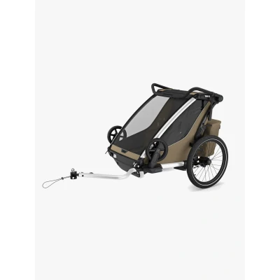 Abbildung von Thule Chariot Cross 2 Fahrradanhänger, Khaki G3