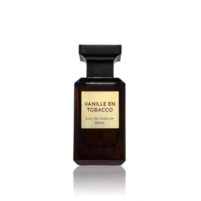 Abbildung von Fragrance World Vanille En Tobacco EDP 80ml Unisex perfume Aromatic Signature Note Perfumes For Men &amp; Women Exclusive