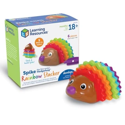 Abbildung von Learning Resources Regenbogen Igel Form Erkennung Sortierer