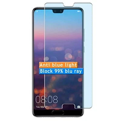 Abbildung von Vaxson 4 Stück Anti Blaulicht Schutzfolie kompatibel mit Huawei P20 Display Bluelight folie folien Displayschutzfolie （ nicht Panzer Schutz Glas SchutzGlas PanzerGlas ） Neue