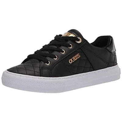 Abbildung von Guess Damen Loven Sneaker, Schwarz Multi, 39 EU