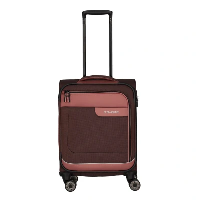 Abbildung von Travelite Viia 4w Trolley S 55 Frühlingsrose Koffer mit 4 Rollen Weichgepäck