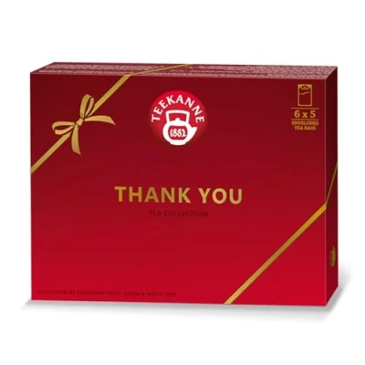 Abbildung von Teekanne &quot;Thank you Collection&quot; Geschenkset mit 6 Teesorten (+Geschenk von Dekond) 56,25g