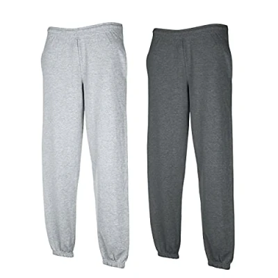 Abbildung von Fruit of The LoomHerren Hose, 1x Grau + Dark Heather elastisch 1 HL Kauf Notizblock, XXL