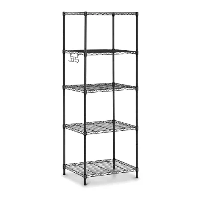 Abbildung von Royal Catering Regal Metallregal Steckregal Haushaltsregal Standregal 55x45x150 cm 150 kg