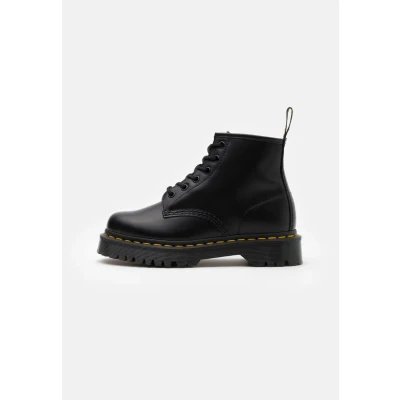 Abbildung von Dr. Martens 101 BEX Schnürstiefelette, Größe: 40, Black smooth Schuhe