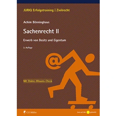 Abbildung von Sachenrecht II: Erwerb von Besitz und Eigentum (JURIQ Erfolgstraining)