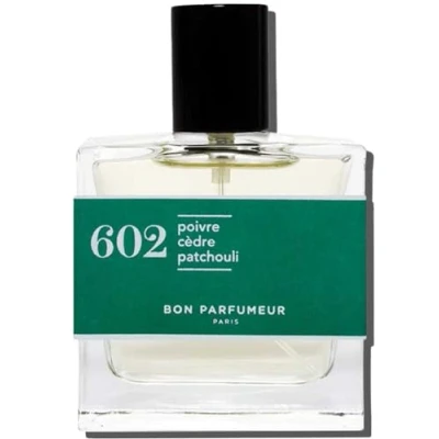 Abbildung von Bon Parfumeur Eau de Parfum 602 Pfeffer Zeder Patschuli Damen &amp; Herren Holznoten Zerstäuber für Parfüm (30 ml)