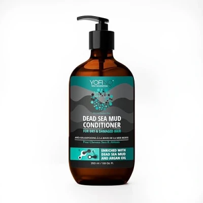 Abbildung von Totes Meer Schlamm Conditioner Mit Natürlichem Bio Arganöl Keratin Für Beschädigtes &amp; Trockenes Haar Stärkungs Reparatur Anti Frizz Locken Haarpflege