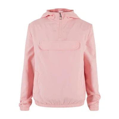 Abbildung von Urban Classics Kapuzenpullover für Kinder, Größe: 134/140, Lemonadepink