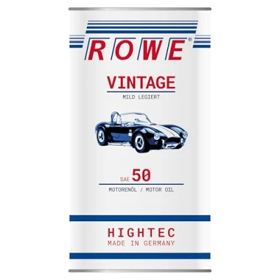 Abbildung von ROWE 5 Liter HIGHTEC VINTAGE SAE 50 MILD LEGIERT Motorenöl Motoröl für Oldtimer, Youngtimer