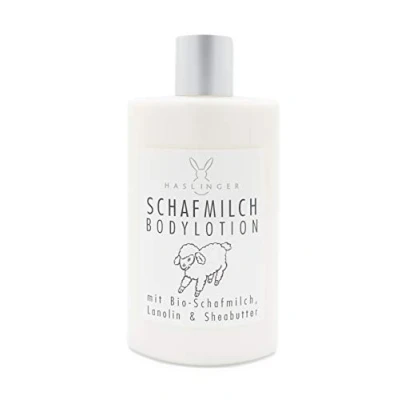 Abbildung von Haslinger Nr.6044, Schafmilch Bodylotion mit Bio Schafmilch, Lanolin &amp; Sheabutter 200ml