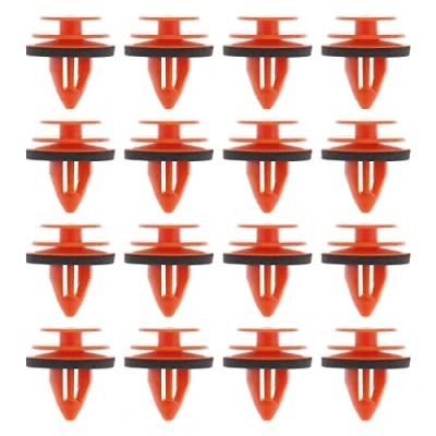 Abbildung von VGOL 40 Stück Clips für Türverkleidungen mit Versiegelung 80999VE000, kompatibel 350Z Almera Tino Micra Navara Primera Qashqai Terrano X Trail, Befestigung Auto