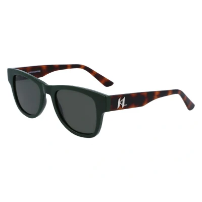 Abbildung von KARL LAGERFELD Unisex KL6088S Sonnenbrille, Grün, Einheitsgröße