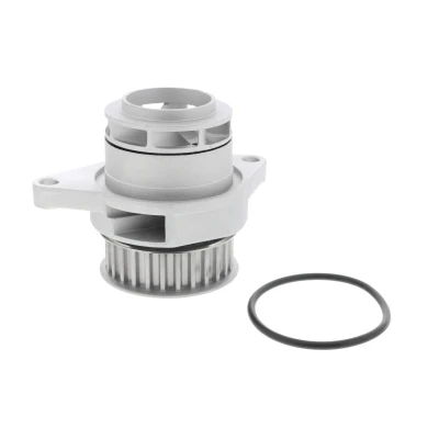 Abbildung von VAICO V10 50033 Wasserpumpe 27 mit Dichtung mechanisch Flügelrad aus Metall Original Qualität VOLKSWAGEN: Polo III Schrägheck, Golf 4 Schrägheck