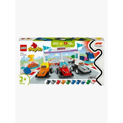 Abbildung von 10445 DUPLO F1 Team Rennautos mit Rennfahrern, Konstruktionsspielzeug