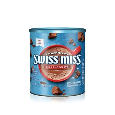 Abbildung von Swiss Miss Milchschokoladen Aroma, heißer Kakaomischung, 1,2 l Kanister