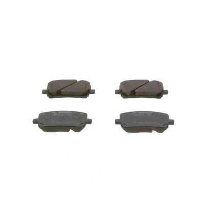 Abbildung von BOSCH 0 986 424 761 Bremsbelagsatz Low Metallic mit Anti Quietsch Blech, Montageanleitung TOYOTA: Avensis Verso, Corolla IX Limousine