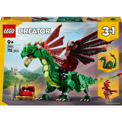 Abbildung von 31161 Creator 3 in 1 Grüner Drache, Konstruktionsspielzeug