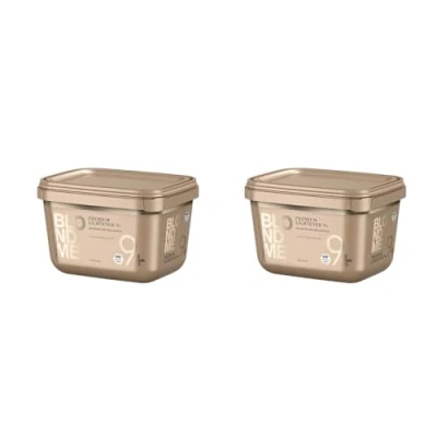 Abbildung von Schwarzkopf Professional Haarkur Blondme Bond Enforcing Premium CLAY Lightener 7+ Aufheller 350g
