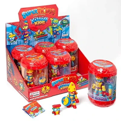 Abbildung von SUPERTHINGS RIVALS OF KABOOM Komplette Kollektion der Kazoom Kids, Diese Box enthält 6 PST8B016IN00