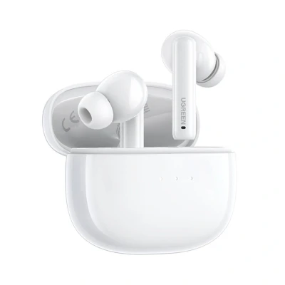 Abbildung von UGREEN HiTune T3 Bluetooth kopfhörer In Ear, kabellos mit 10mm Treiber, aktive Geräuschunterdrückung, tiefer Bass, 5.2, 24 Std. Spielzeit, KI Anruf Rauschunterdrückung, Weiß