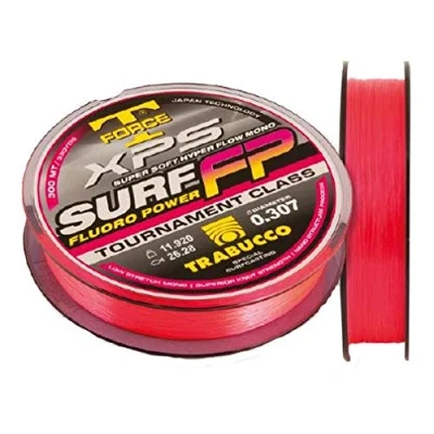 Abbildung von Trabucco XPS Surf Fluoro Power 0,251mm 8,4kg/18,4lb (300m) Monofile Schnur