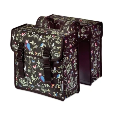 Abbildung von Doppelpacktasche Basil Wanderlust 35 Liter 36 X 14 41 Cm Charcoal