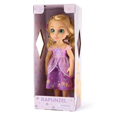 Abbildung von Disney Store Official Rapunzel Neu verföhnt Puppe mit Spielzeughaarbürste 40,5 cm/16&quot; Once Upon a Story Kollektion Ab 3 Jahren