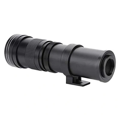 Abbildung von BigKing Kamera Teleobjektiv, 420 800 mm 1: 8,3 16 Teleobjektiv Manuelles Zoomobjektiv für Canon Nikon Sony Pentax DSLR Kamera(Canon EF Port)