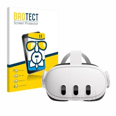 Abbildung von BROTECT Schutzglas für Meta Quest 3 Schutzfolie Panzer Folie Glas [Extrem Kratzfest 9H, Anti Fingerprint, Ultra Transparent]