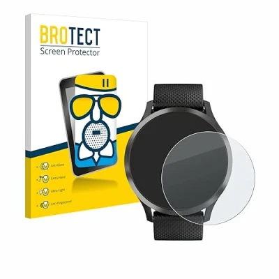 Abbildung von BROTECT Entspiegelungs Schutzglas für Garmin vivomove HR Schutz Folie Panzerfolie Glas Matt [Extrem Kratzfest 9H, Anti Reflex, Fingerprint]